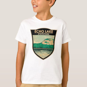 Camiseta Parque Estadual do Lago Echo New Hampshire Vintage