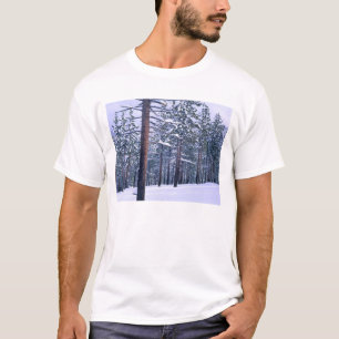 Camiseta PARQUE ESTADUAL DO LAGO TAHOE, NEVADA. EUA. Neve f