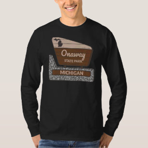 Camiseta Parque Estadual do Michigan MI - Sinal de boas-vin