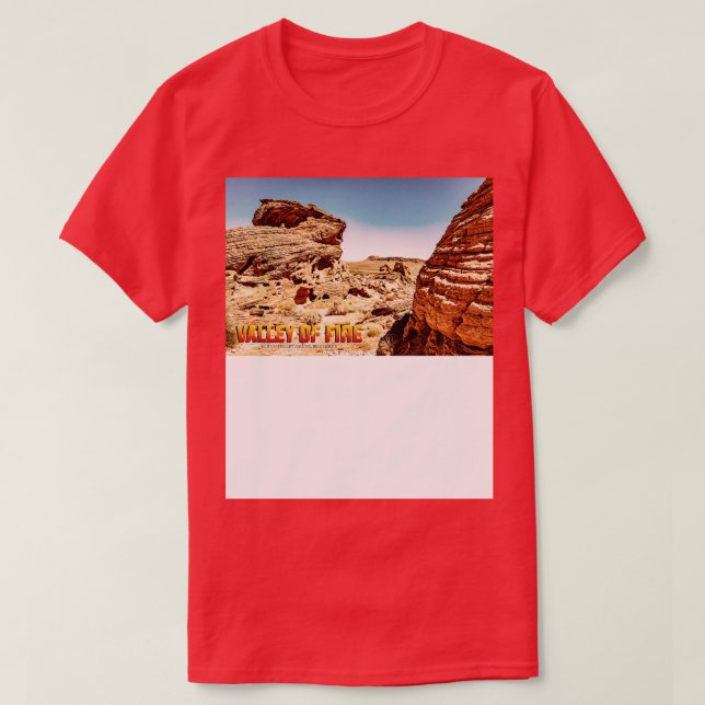 Camiseta Parque Estadual do Vale do Fogo 3 (Frente do Design)