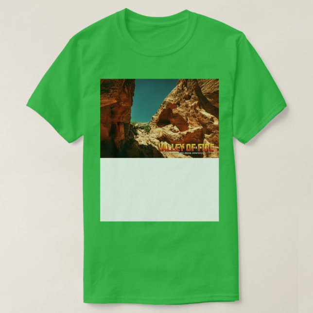 Camiseta Parque Estadual do Vale do Fogo 5 (Frente do Design)