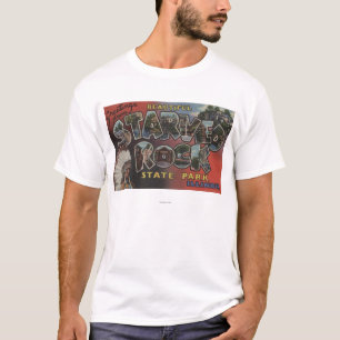 Camiseta Parque estadual esfomeado da rocha - grandes cenas