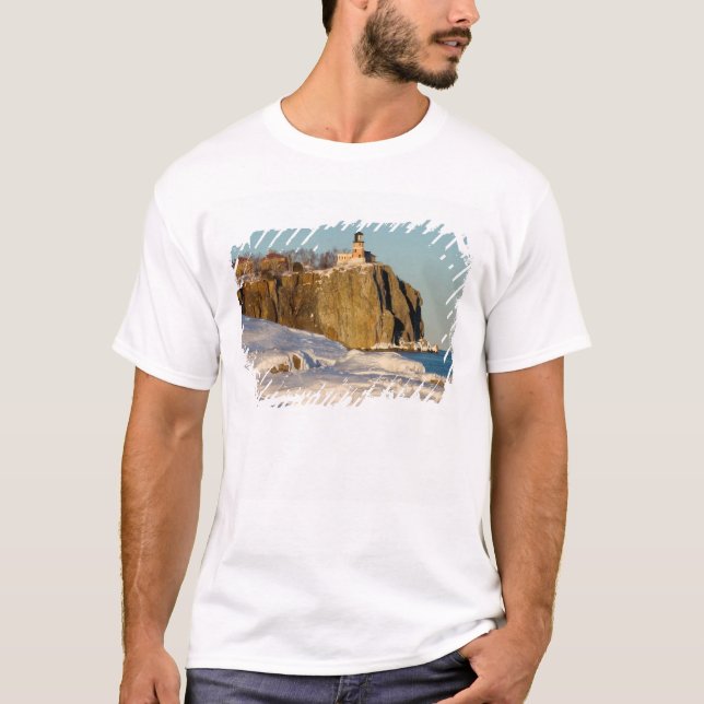 Camiseta Parque Estadual Farol Split Rock no Lago (Frente)