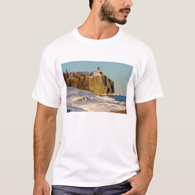 Camiseta Parque Estadual Farol Split Rock no Lago (Frente)