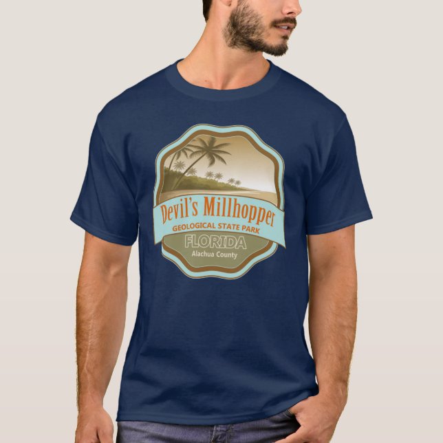 Camiseta Parque Estadual Geológico Devils Millhopper Condad (Frente)