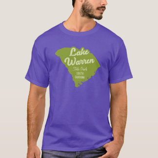 Camiseta Parque Estadual Lake Warren South Carolina garota