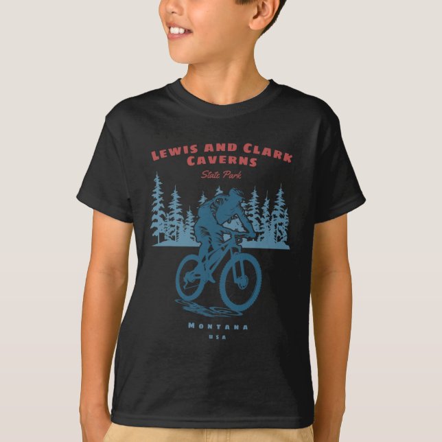 Camiseta Parque Estadual Lewis And Clark Caverns Mountain B (Frente)