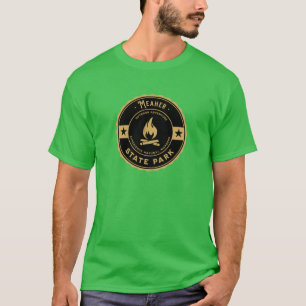 Camiseta Parque Estadual Meaher Alabama Sobredimensionado