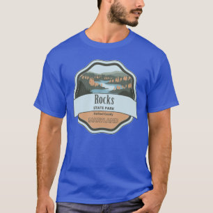 Camiseta Parque Estadual Rocks Condado de Harford
