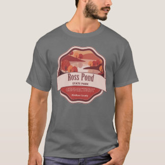 Camiseta Parque Estadual Ross Pond Condado de Windham Conne