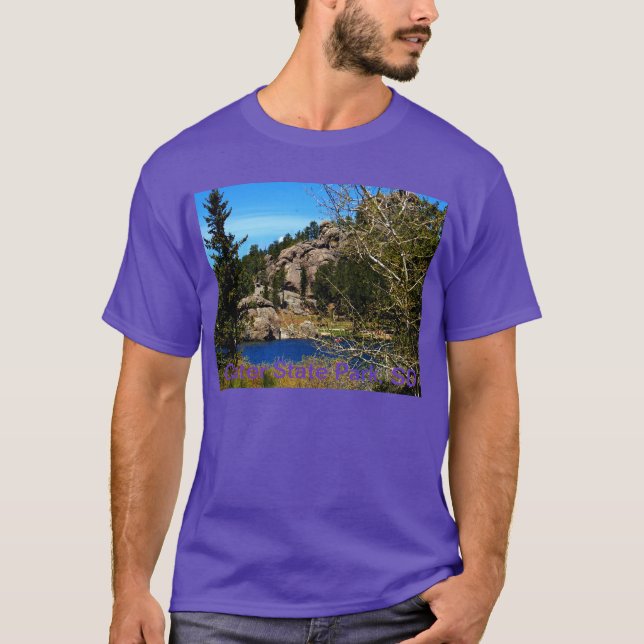 Camiseta Parque estadual SD de Custer do Tshirt (Frente)