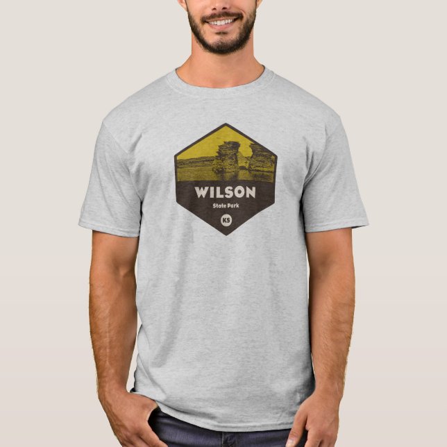Camiseta Parque Estadual Wilson Kansas (Frente)