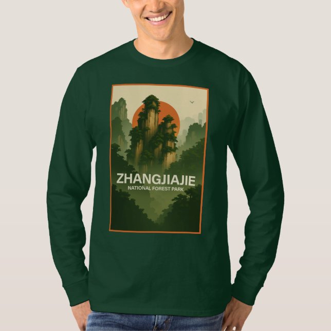 Camiseta Parque Florestal Nacional Zhangjiajie (Frente)