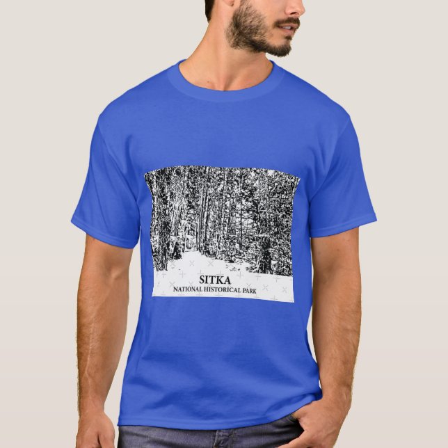 Camiseta Parque Histórico Nacional de Sitka (Frente)