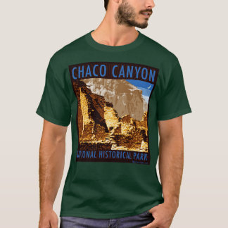 Camiseta Parque Histórico Nacional do Chaco Canyon
