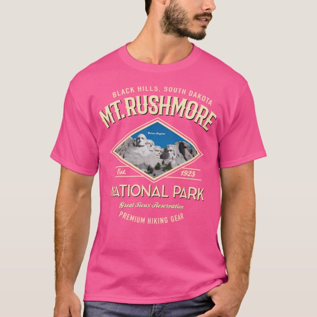Camiseta Parque Nacional 2 do Monte Rushmore (Frente)