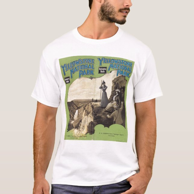 Camiseta Parque nacional 3 de Yellowstone (Frente)