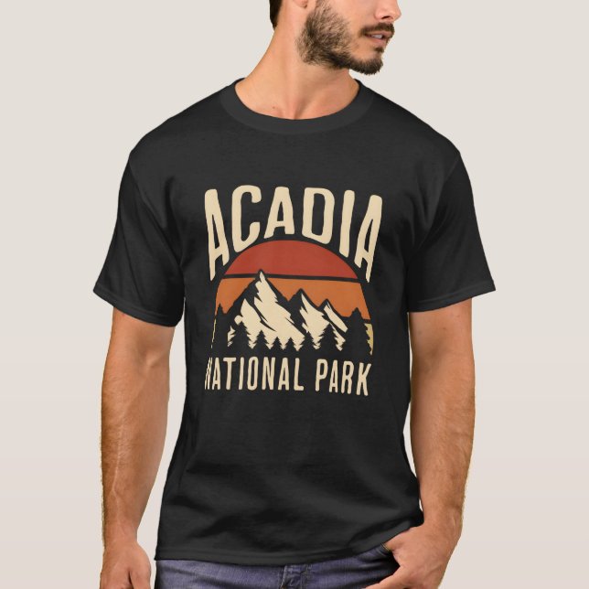 Camiseta Parque Nacional Acadia (Frente)