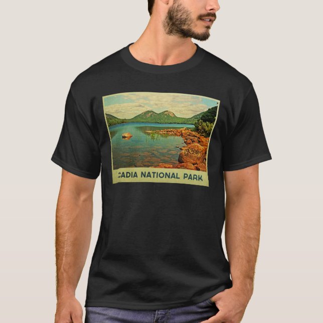 Camiseta Parque Nacional Acadia (Frente)