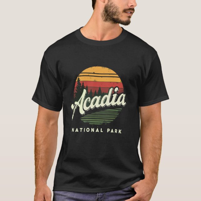 Camiseta Parque Nacional Acadia (Frente)