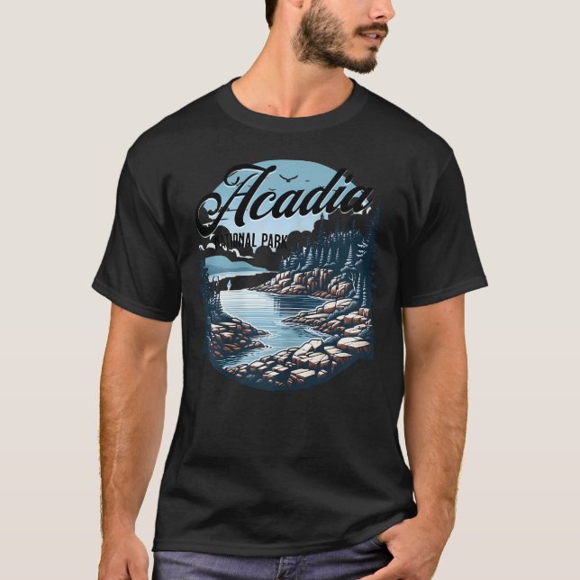 Camiseta Parque Nacional Acadia (Frente)