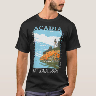 Camiseta Parque Nacional Acadia Bar Harbor Maine