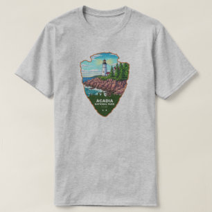 Camiseta Parque Nacional Acadia Maine Arrowhead