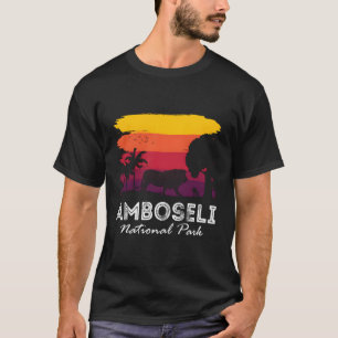 Camiseta Parque Nacional África Amboseli Quênia