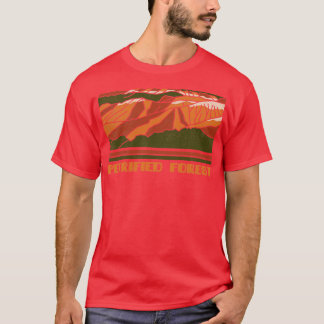 Camiseta Parque Nacional Americano da Floresta Petrificada 