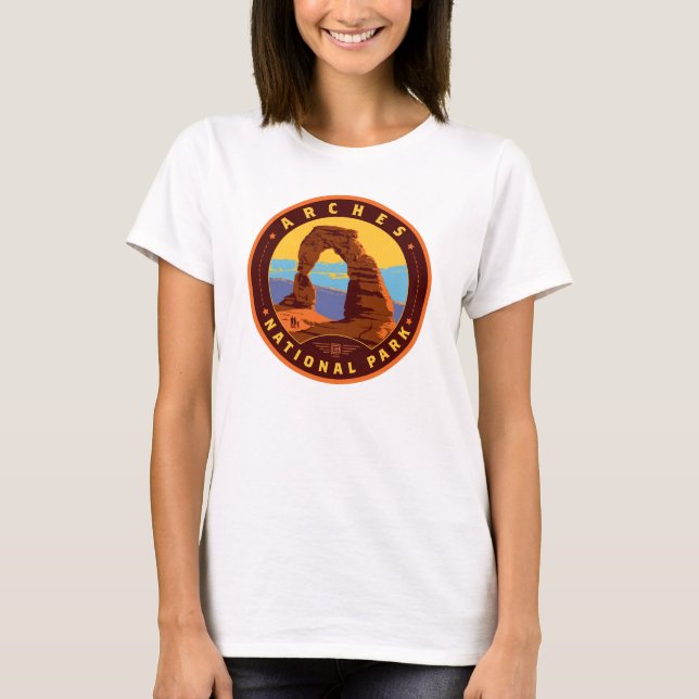Camiseta Parque Nacional Arches (Frente)