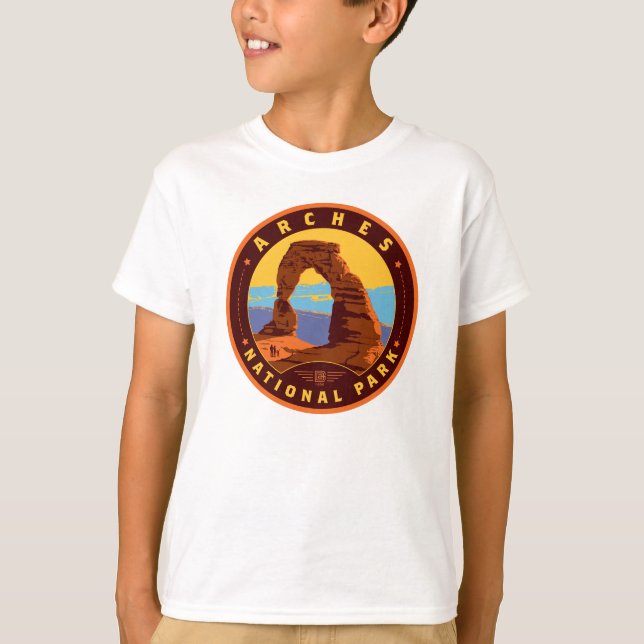 Camiseta Parque Nacional Arches (Frente)