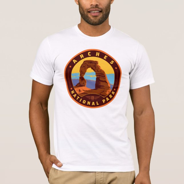 Camiseta Parque Nacional Arches (Frente)