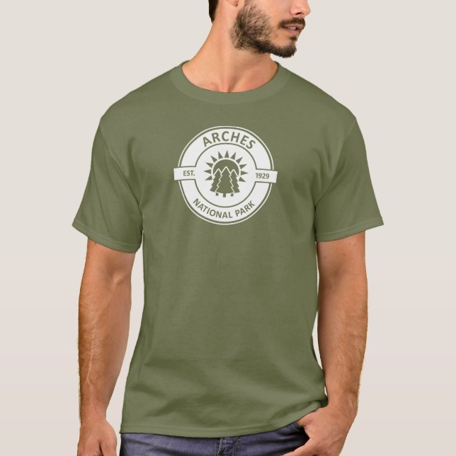 Camiseta Parque Nacional Arches (Frente)