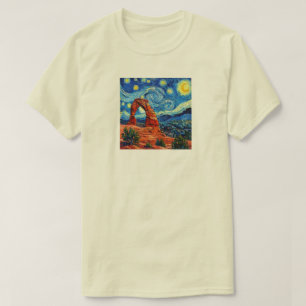 Camiseta Parque Nacional Arches Starry Night
