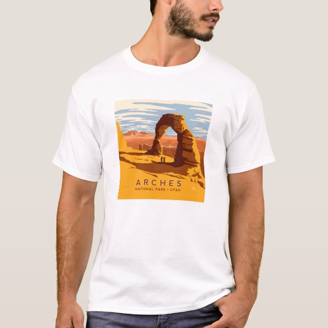 Camiseta Parque Nacional Arches | Utah (Frente)
