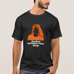 Camiseta Parque Nacional Arches Utah Moab Rochas Lembrança