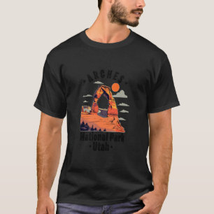 Camiseta Parque Nacional Arches Utah Moab Rochas Lembrança