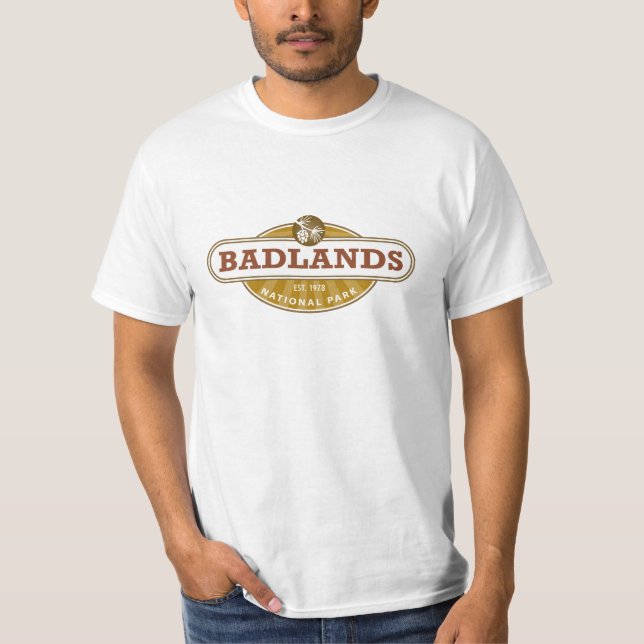Camiseta Parque Nacional Badlands (Frente)