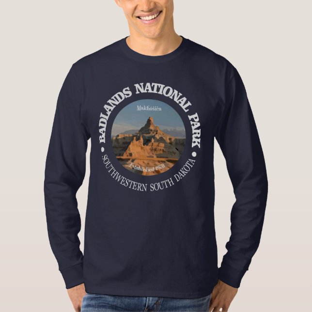 Camiseta Parque Nacional Badlands (Frente)