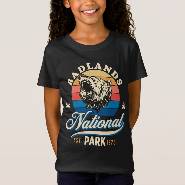 Camiseta Parque Nacional Badlands (Frente)