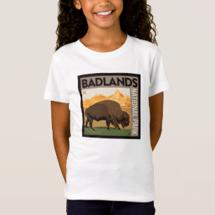Camiseta Parque Nacional Badlands   Buffalo