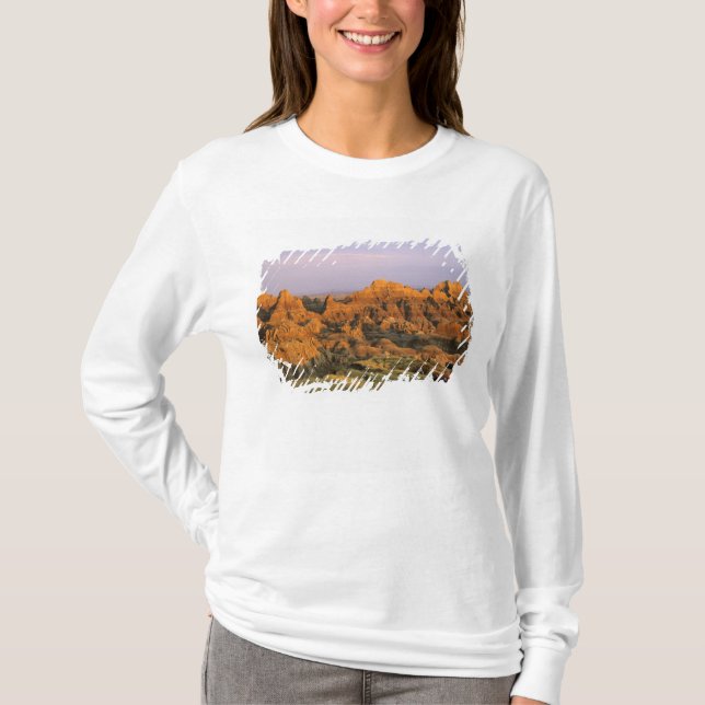 Camiseta Parque Nacional Badlands, Dakota do Sul (Frente)