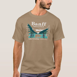 Camiseta Parque Nacional Banff retrô