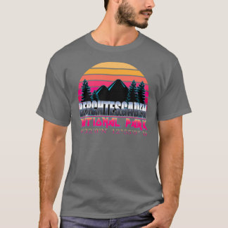 Camiseta Parque Nacional Berchtesgaden com localização GPS