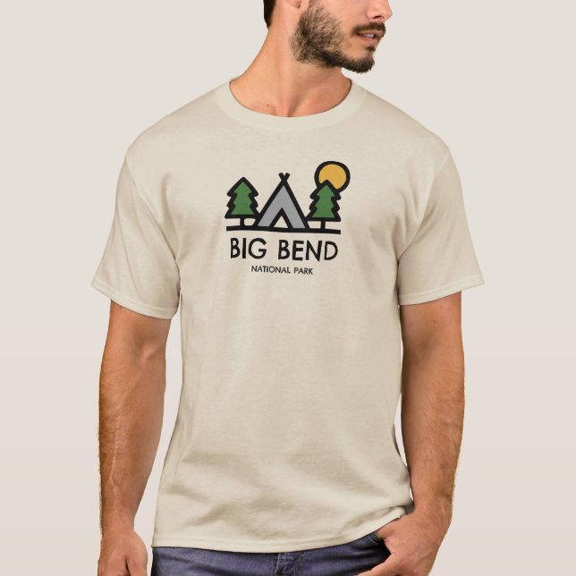 Camiseta Parque Nacional Big Bend (Frente)