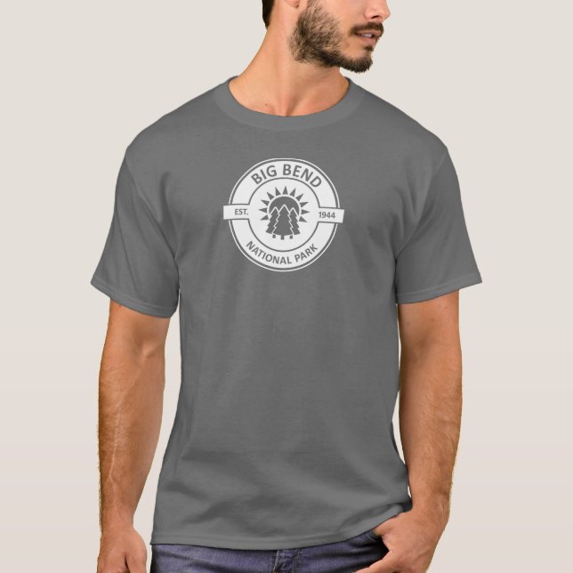 Camiseta Parque Nacional Big Bend (Frente)