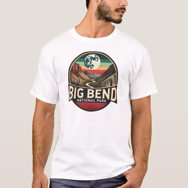 Camiseta Parque Nacional Big Bend (Frente)