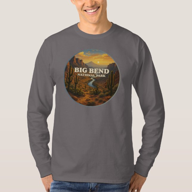 Camiseta Parque Nacional Big Bend (Frente)