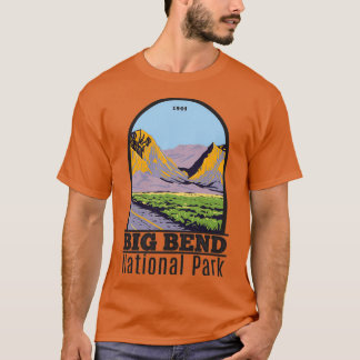 Camiseta Parque Nacional Big Bend Chisos Montanha 1