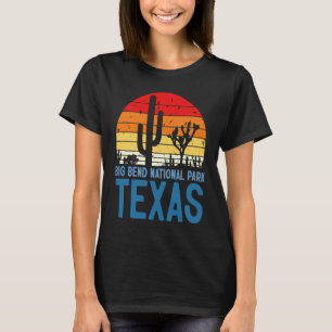 Camiseta Parque Nacional Big Bend Texas Deserto Caminhada V